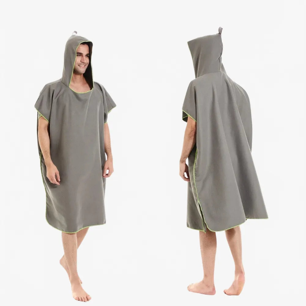 Poncho absorbant de plage pour adulte-Poncho Passion
