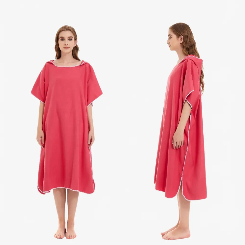 Poncho absorbant de plage pour adulte-Poncho Passion