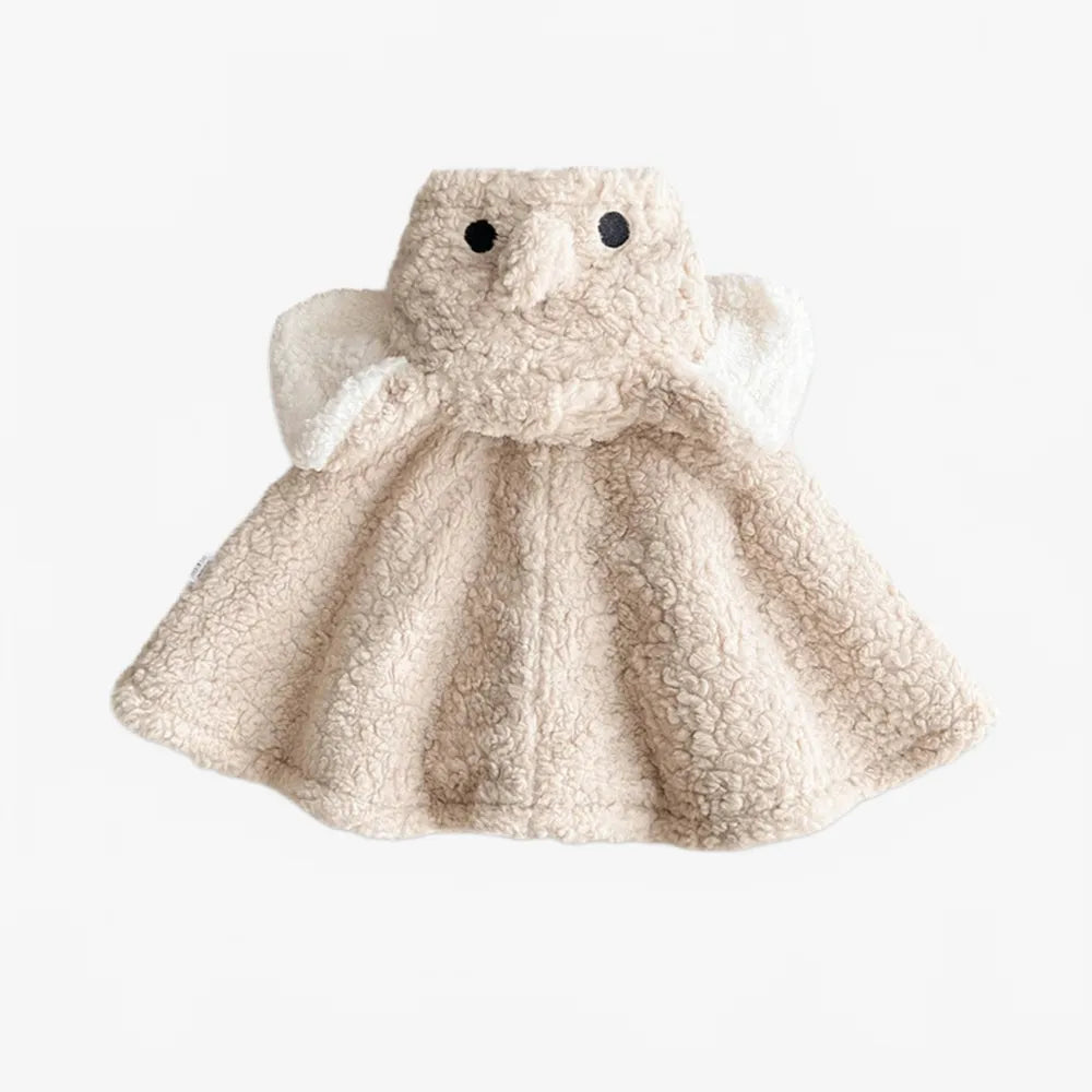 Poncho bébé motif éléphant idéal mi-saison-Poncho Passion