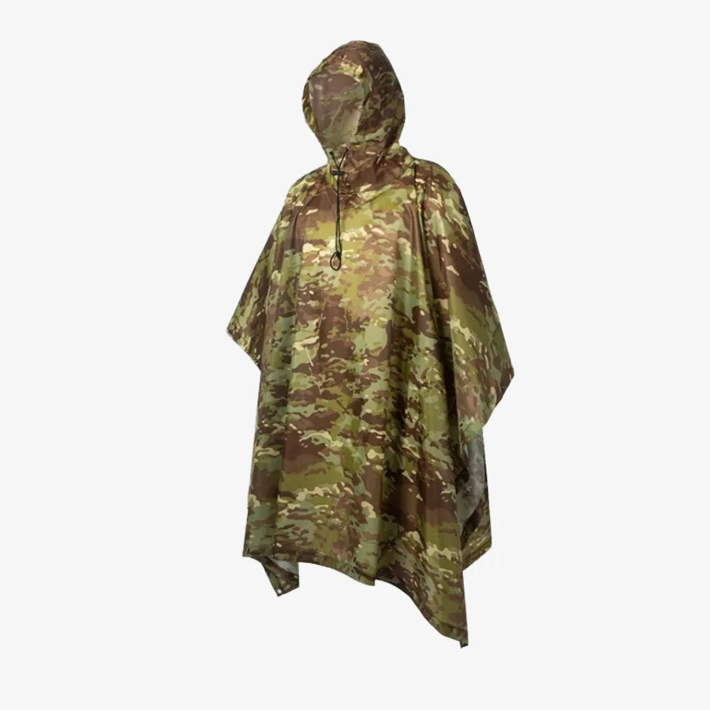 Poncho camouflage aventure militaire en extérieur-Poncho Passion