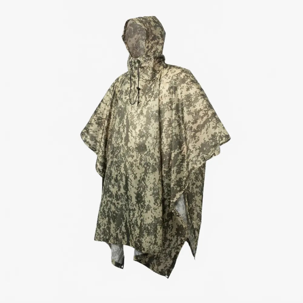 Poncho camouflage forêt militaire pour chasse en plein air-Poncho Passion