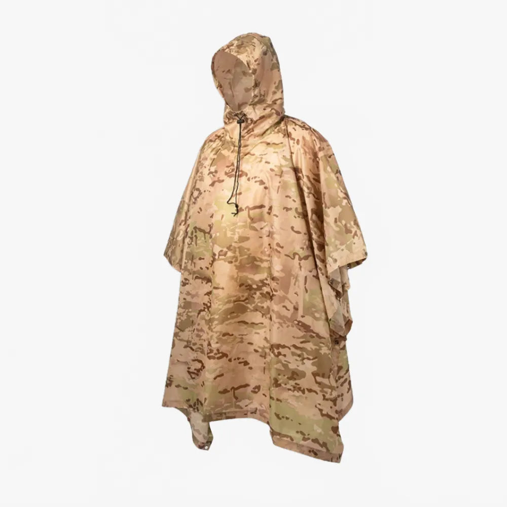 Poncho camouflage militaire pour aventure en plein air-Poncho Passion