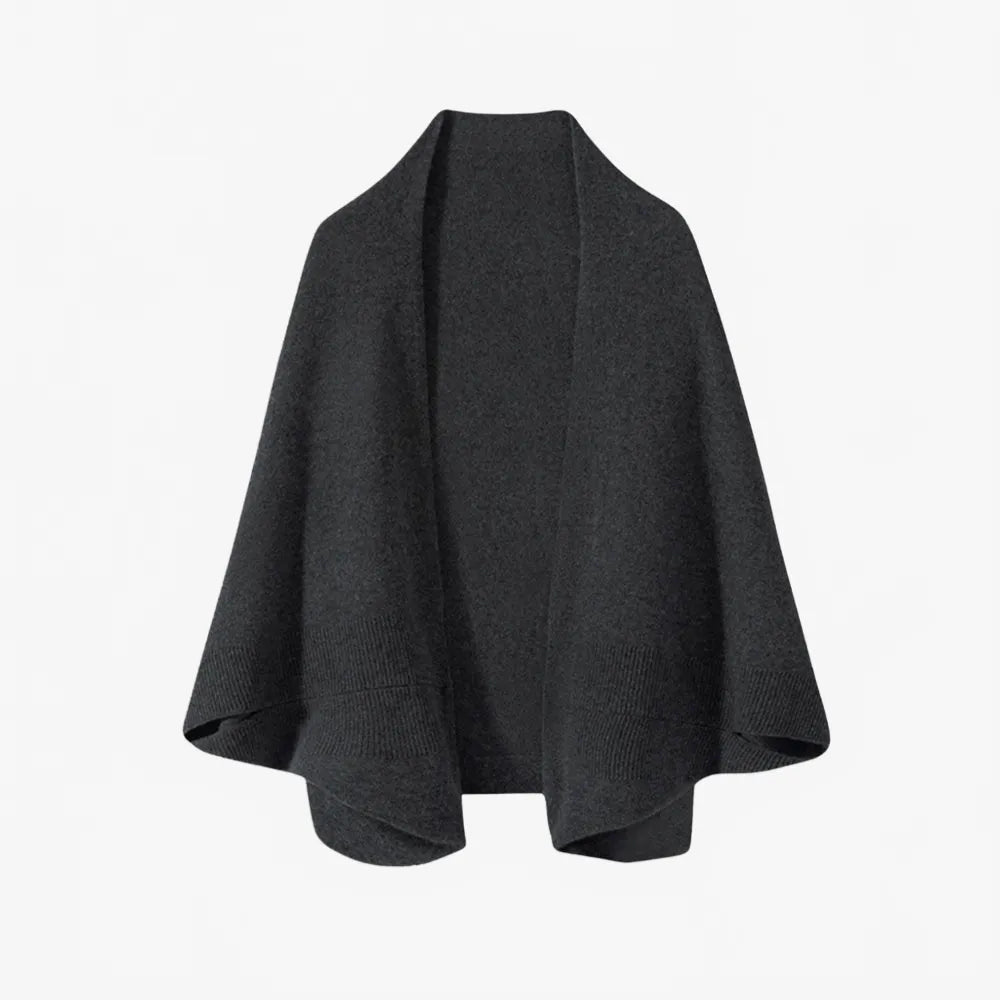 Poncho cardigan élégant et confortable pour toutes saisons-Poncho Passion