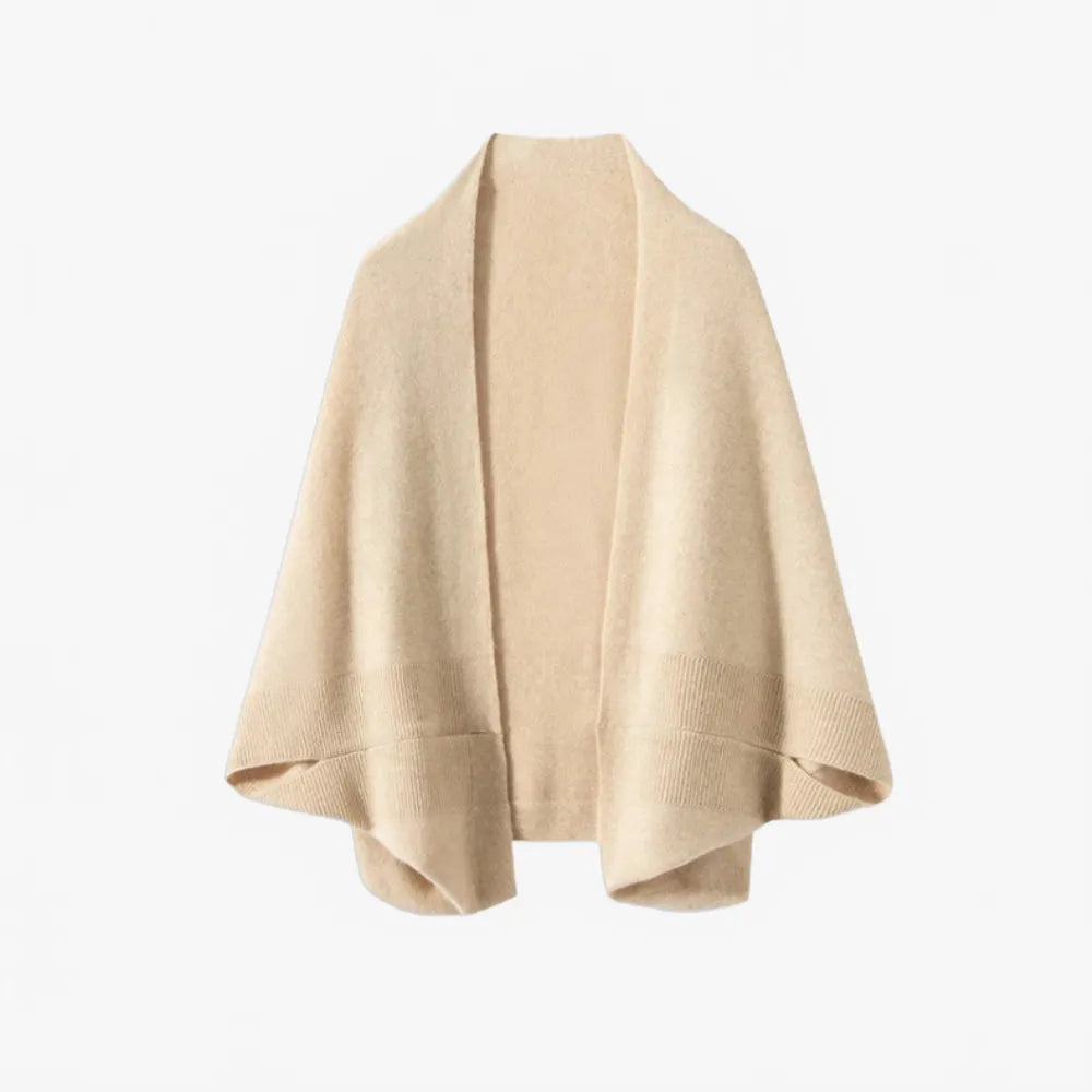 Poncho cardigan élégant et confortable pour toutes saisons-Poncho Passion