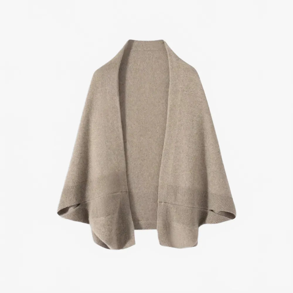 Poncho cardigan élégant et confortable pour toutes saisons-Poncho Passion
