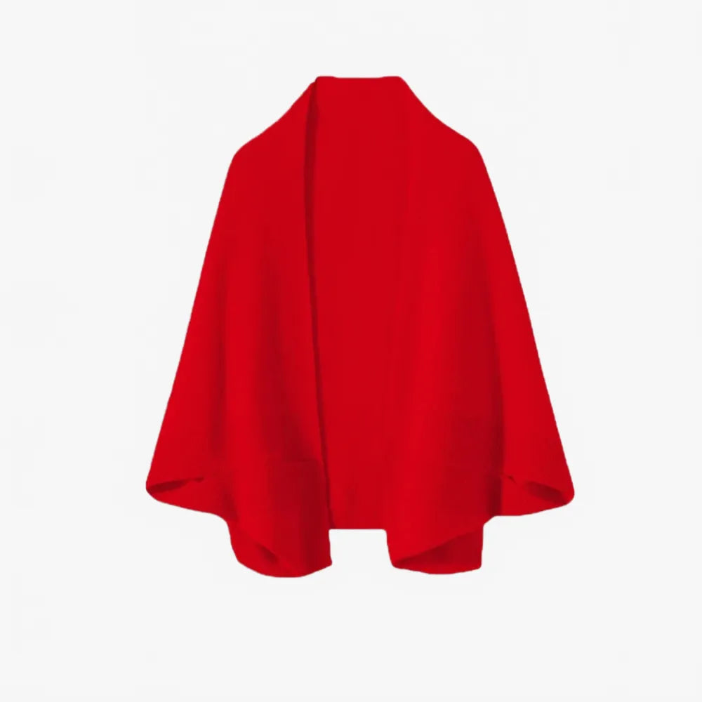 Poncho cardigan élégant et confortable pour toutes saisons-Poncho Passion
