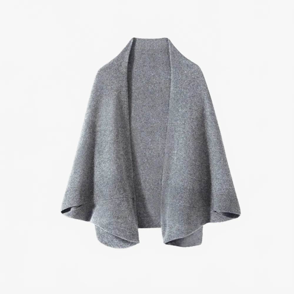 Poncho cardigan élégant et confortable pour toutes saisons-Poncho Passion