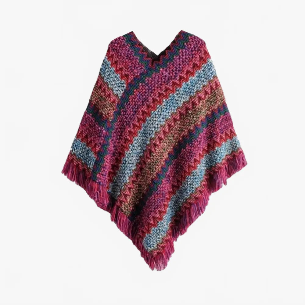 Poncho chaud d'hiver traditionnel pour homme et femme-Poncho Passion