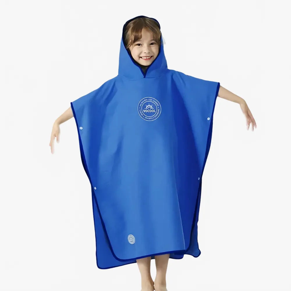 Poncho coloré pour enfants idéal après la baignade-Poncho Passion