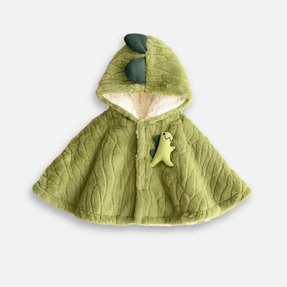 Poncho dinosaure mignon pour bébé enfant-Poncho Passion