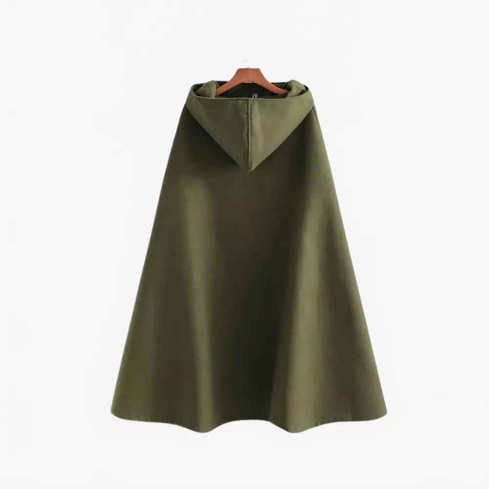 Poncho élégant avec capuche style bohème pour femme-Poncho Passion