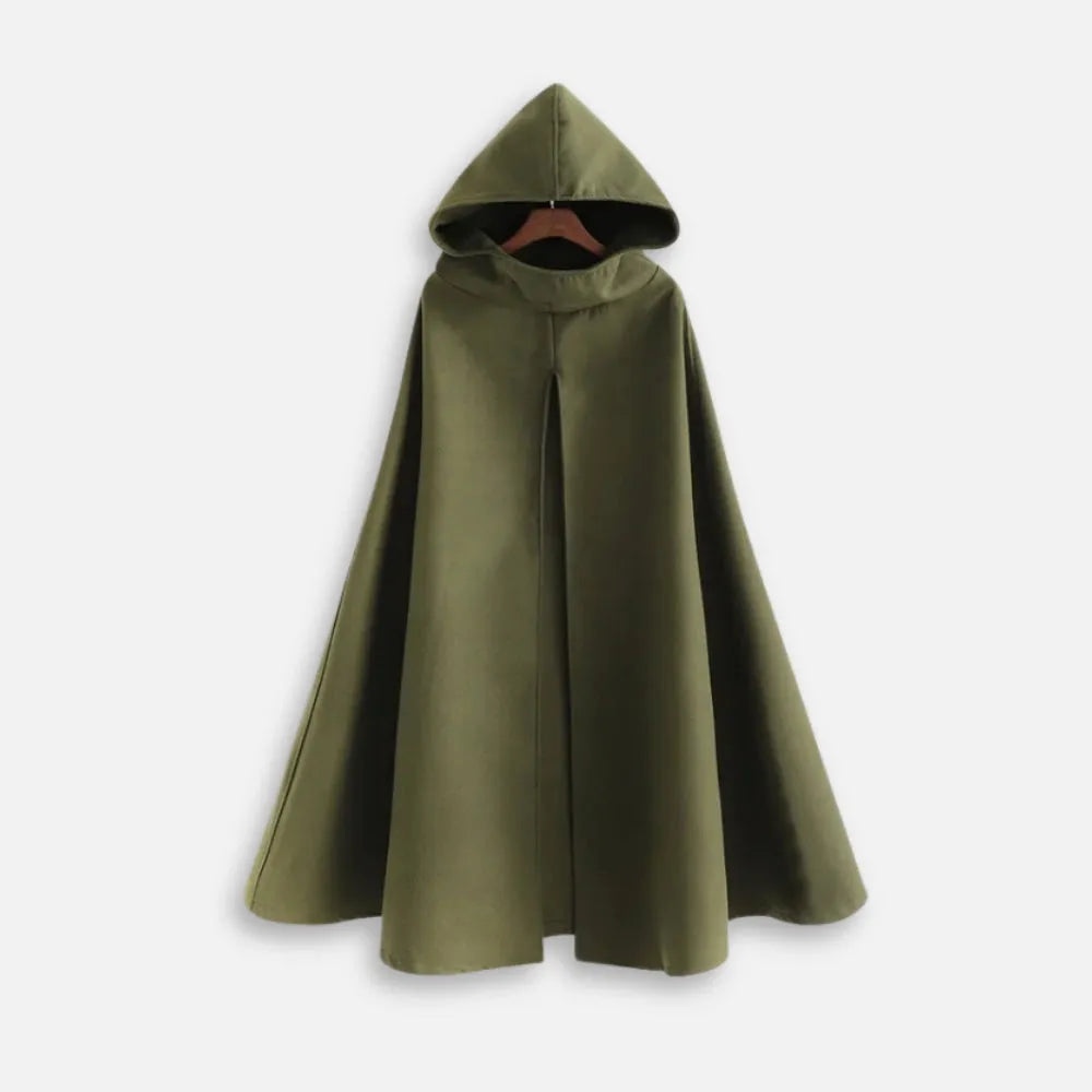 Poncho élégant avec capuche style bohème pour femme-Poncho Passion