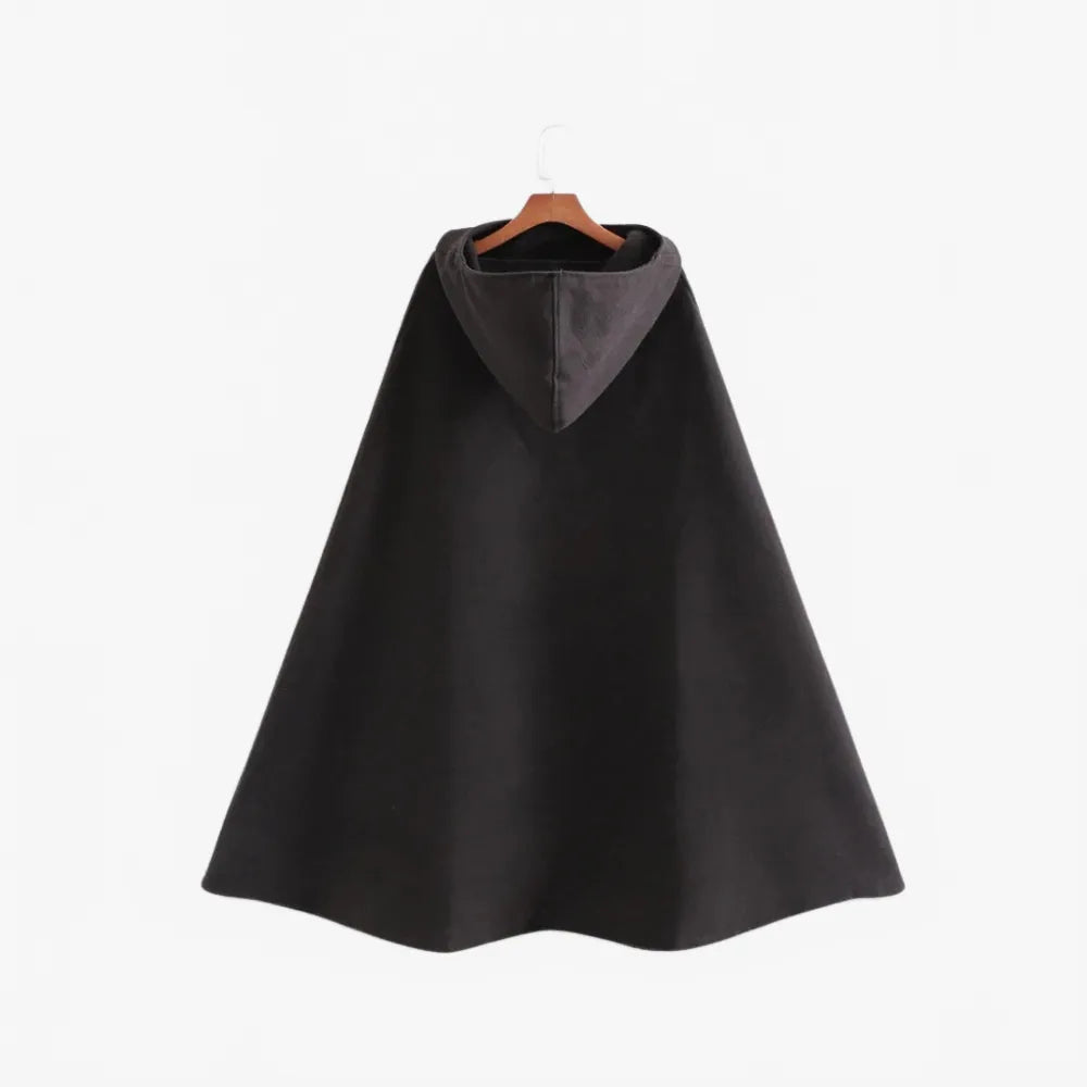 Poncho élégant avec capuche style bohème pour femme-Poncho Passion