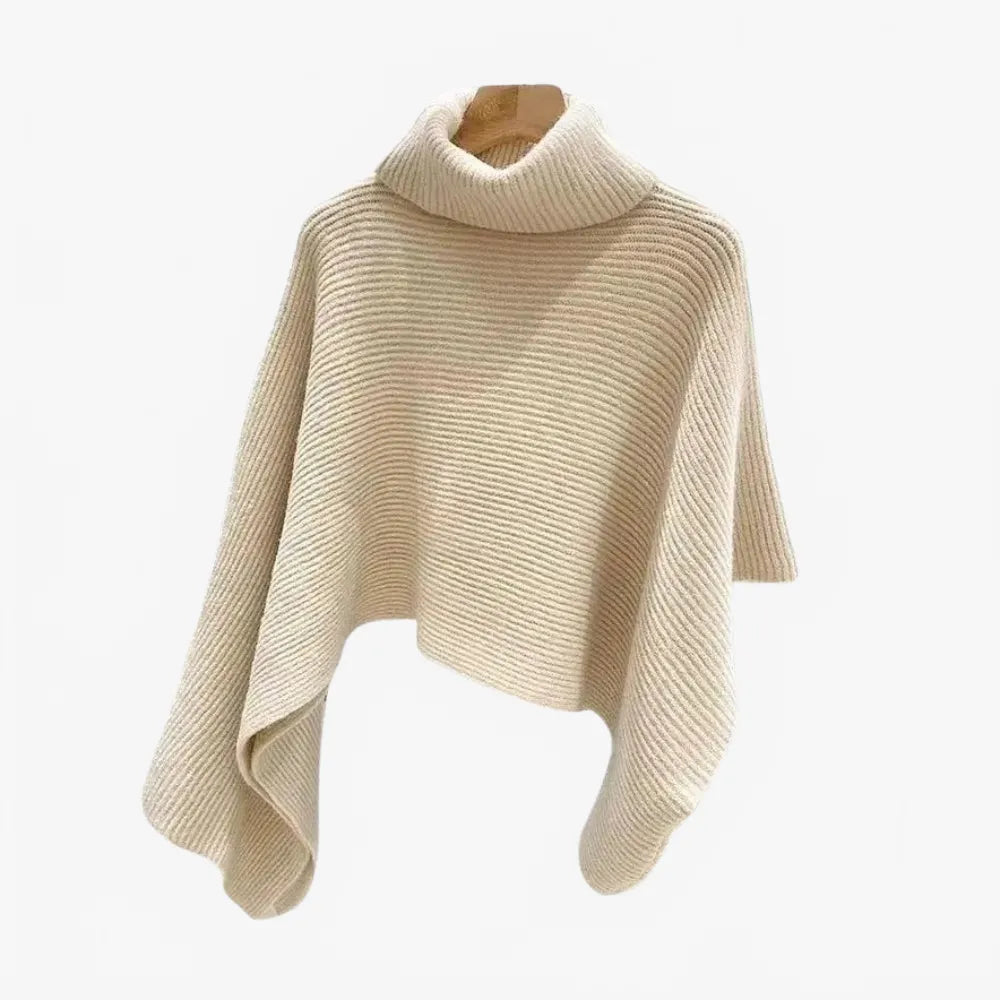 Poncho élégant court pour femme style moderne-Poncho Passion