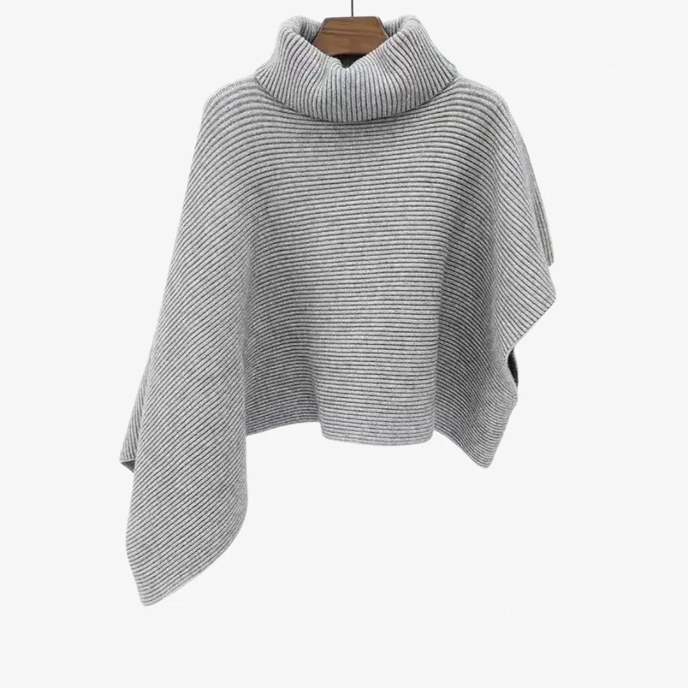Poncho élégant court pour femme style moderne-Poncho Passion