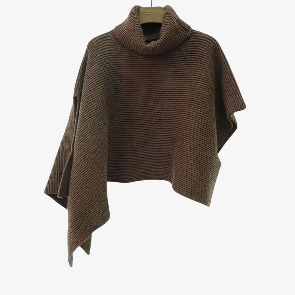 Poncho élégant court pour femme style moderne-Poncho Passion