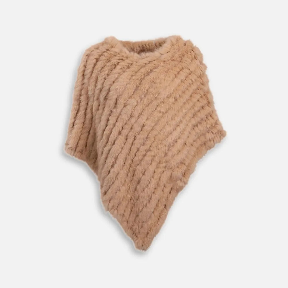 Poncho élégant d'hiver pour femme chic et tendance-Poncho Passion