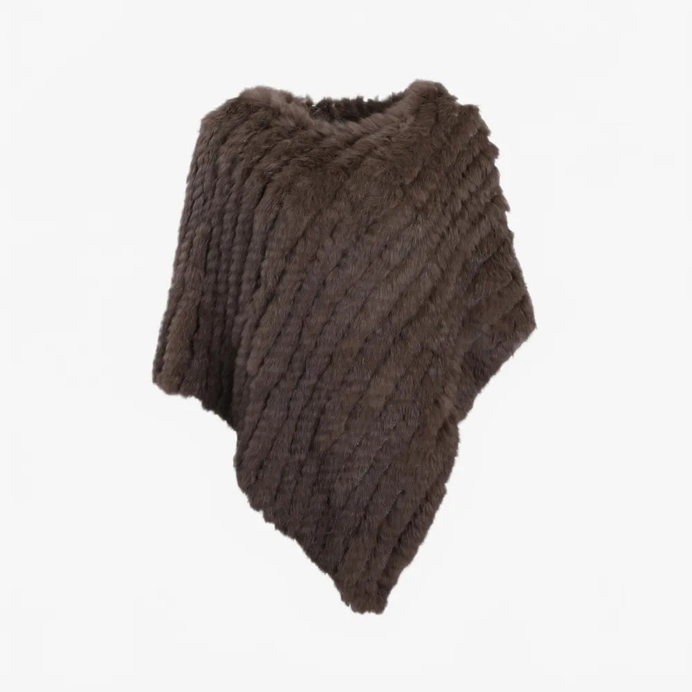 Poncho élégant d'hiver pour femme chic et tendance-Poncho Passion