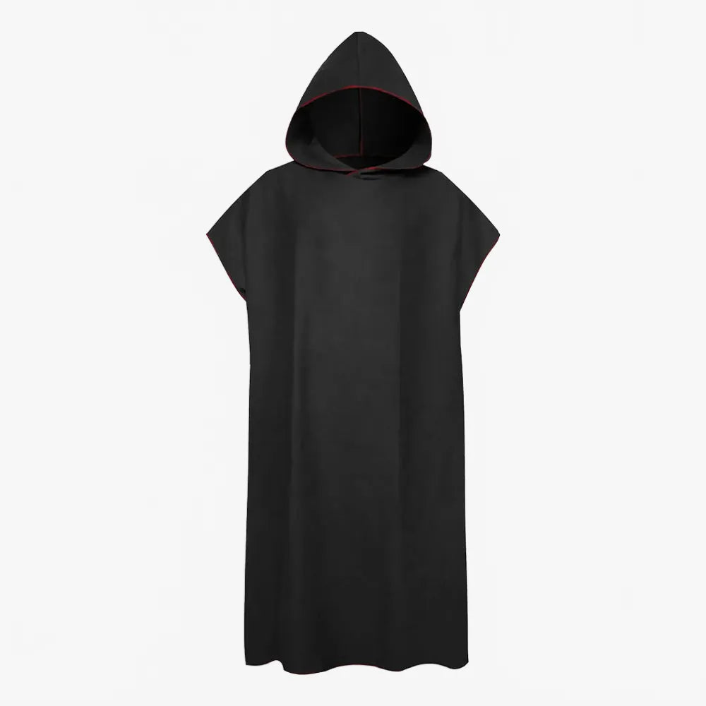 Poncho élégant noir unisexe pour toutes saisons-Poncho Passion
