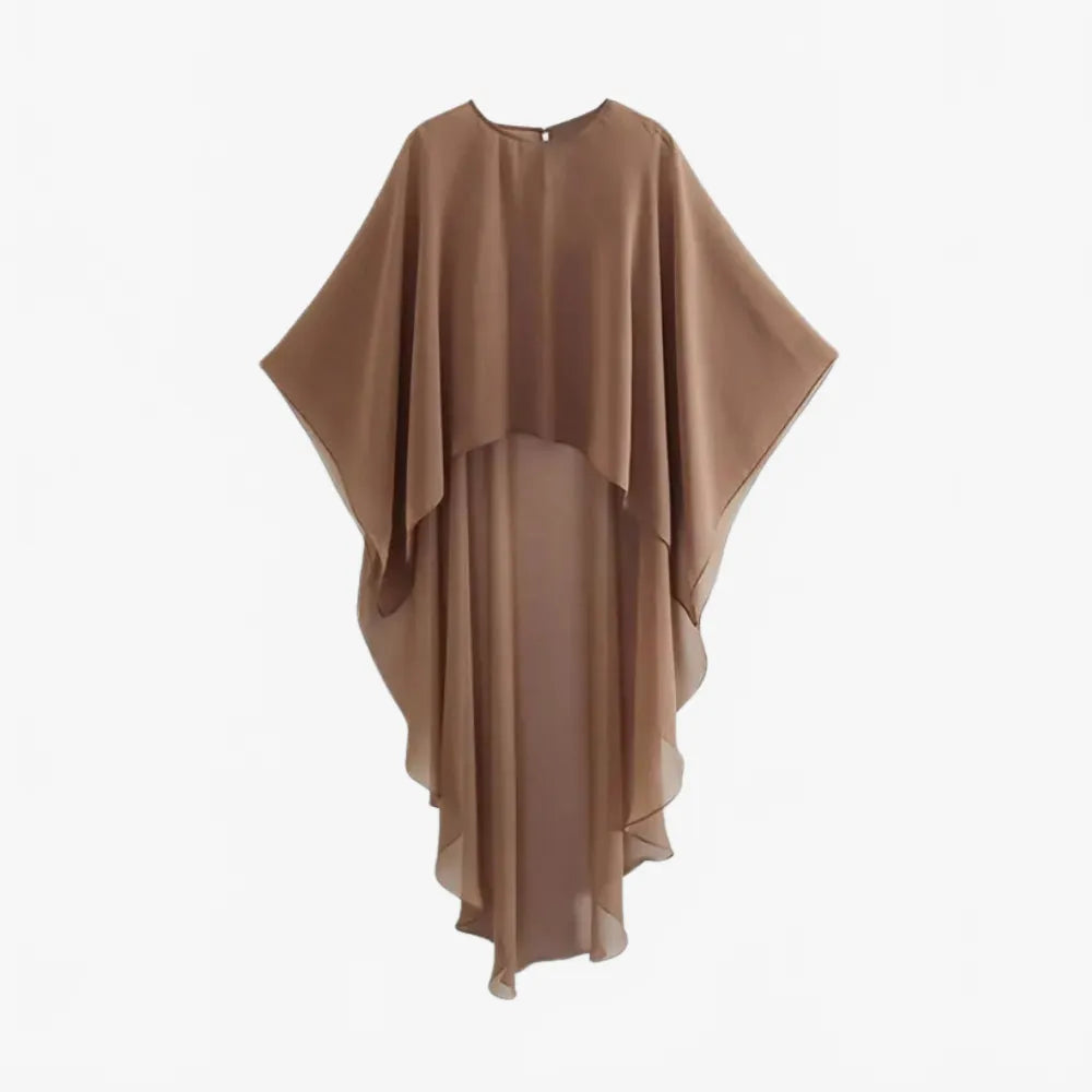 Poncho élégant pour détente à la maison-Poncho Passion