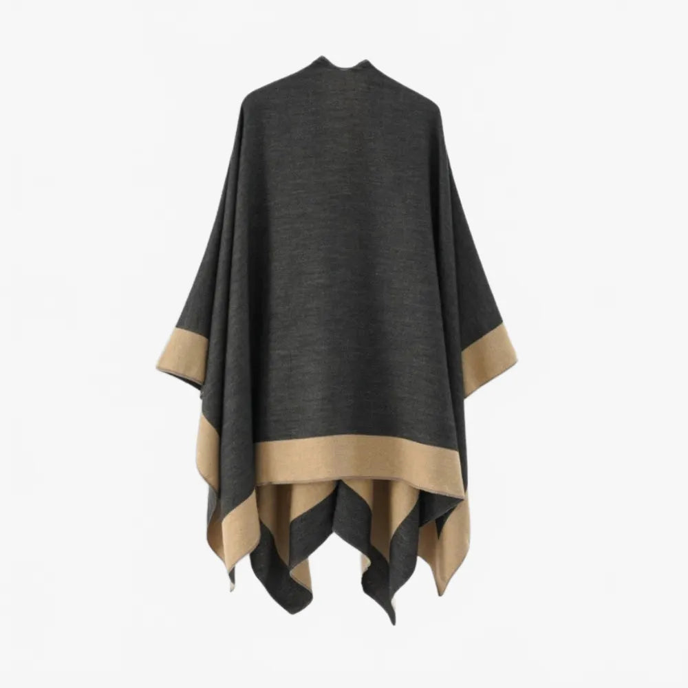 Poncho élégant pour femme style chic et moderne-Poncho Passion