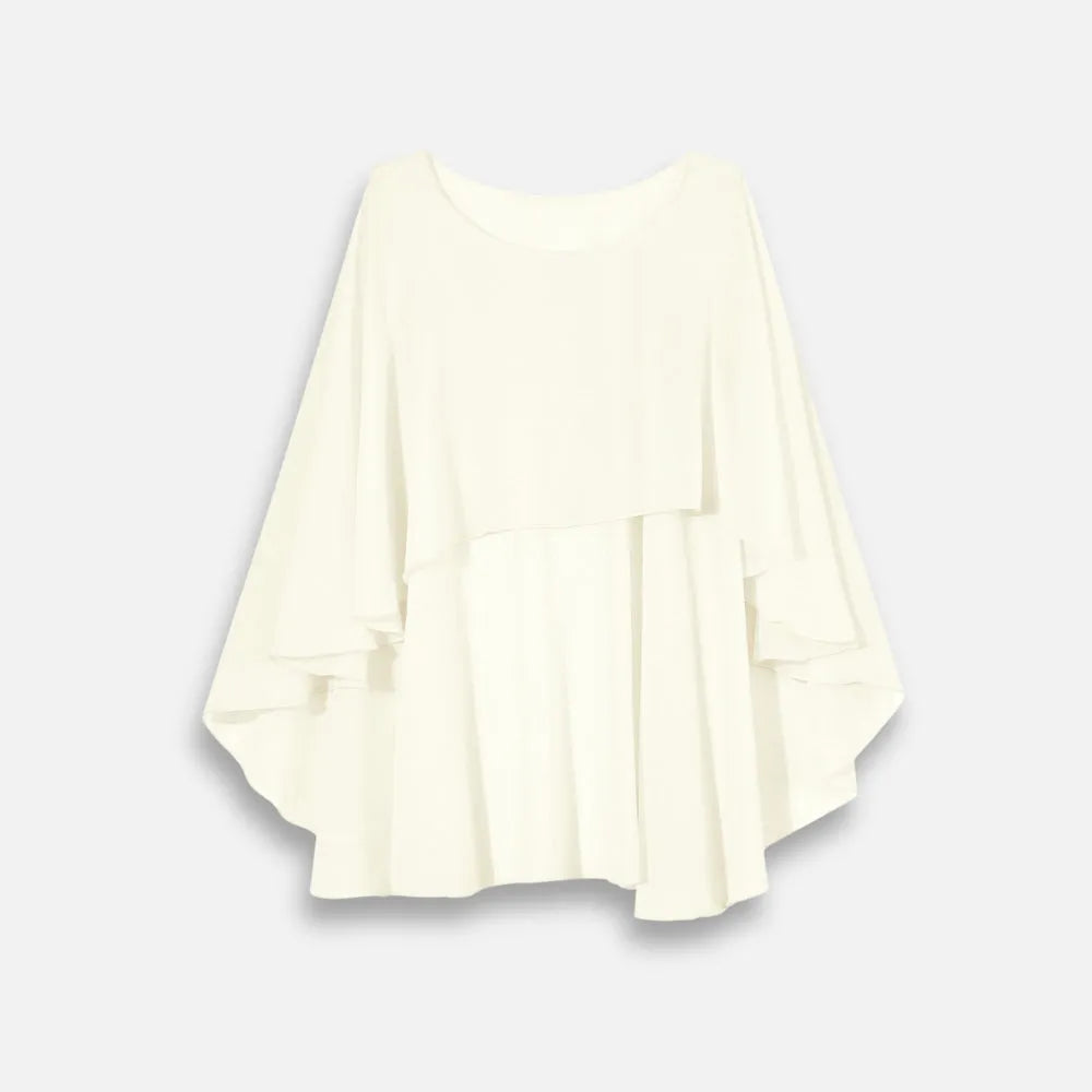 Poncho estival léger pour femme style décontracté-Poncho Passion