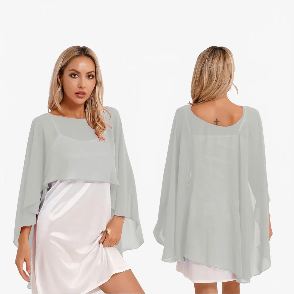 Poncho estival léger pour femme style décontracté-Poncho Passion