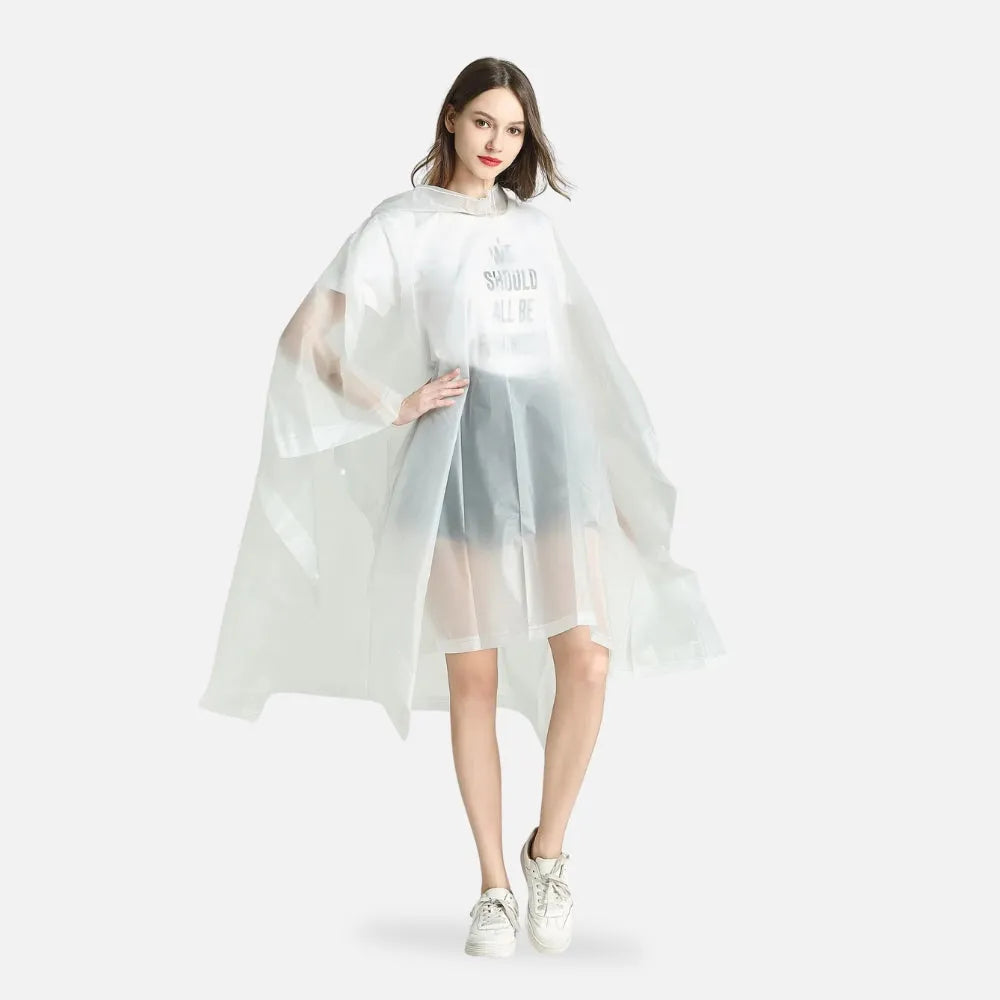 Poncho imperméable élégant pour toutes saisons-Poncho Passion