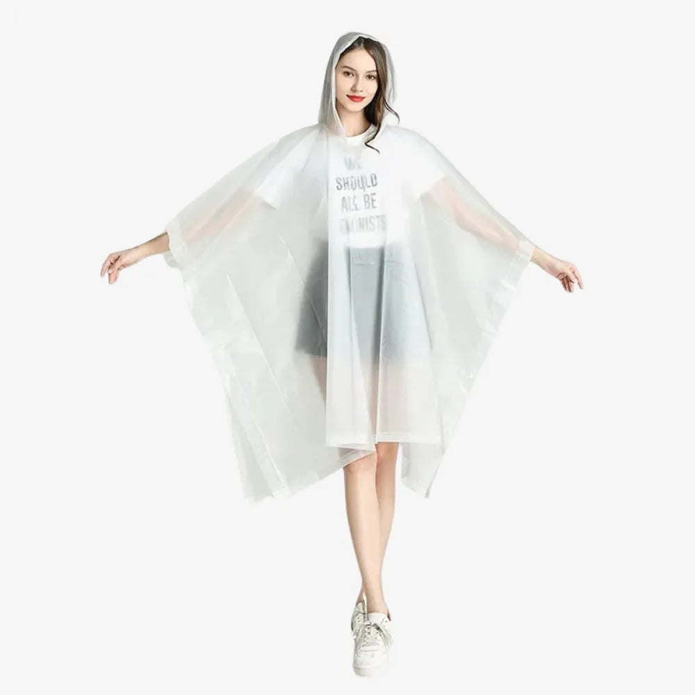 Poncho imperméable élégant pour toutes saisons-Poncho Passion