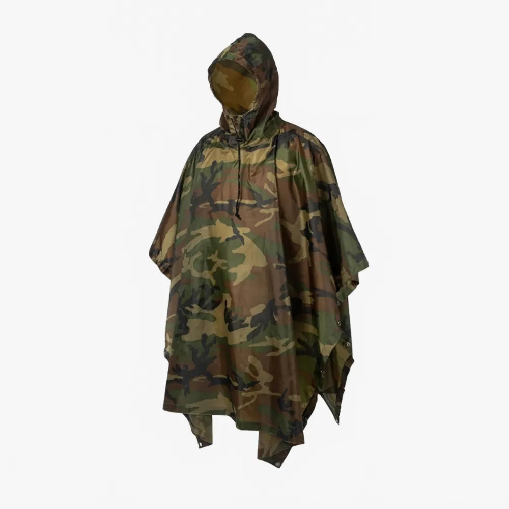 Poncho imperméable militaire outdoor pour toute saison-Poncho Passion