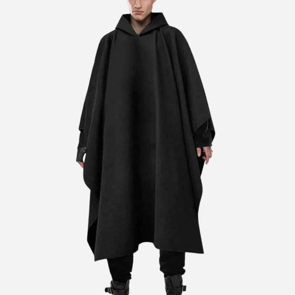 Poncho long élégant pour homme-Poncho Passion