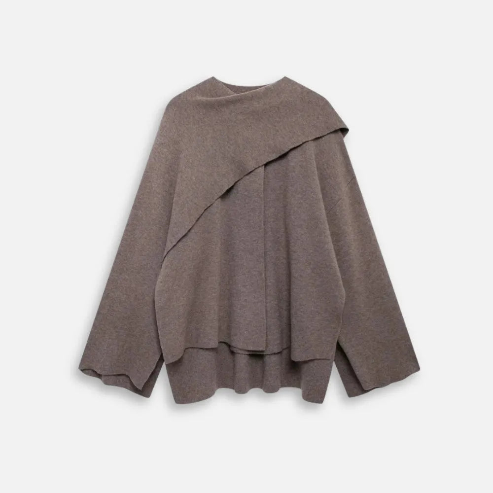 Poncho moderne avec manches pour toutes saisons-Poncho Passion