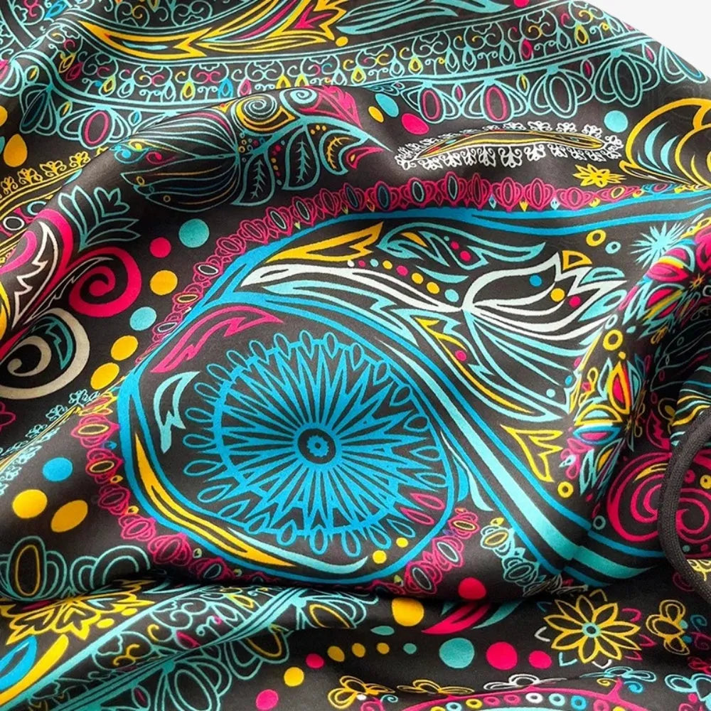 Poncho multicolore léger pour femme tendance-Poncho Passion