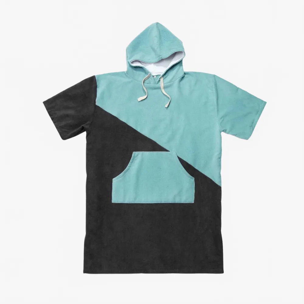 Poncho serviette absorbante unisexe pour la plage-Poncho Passion