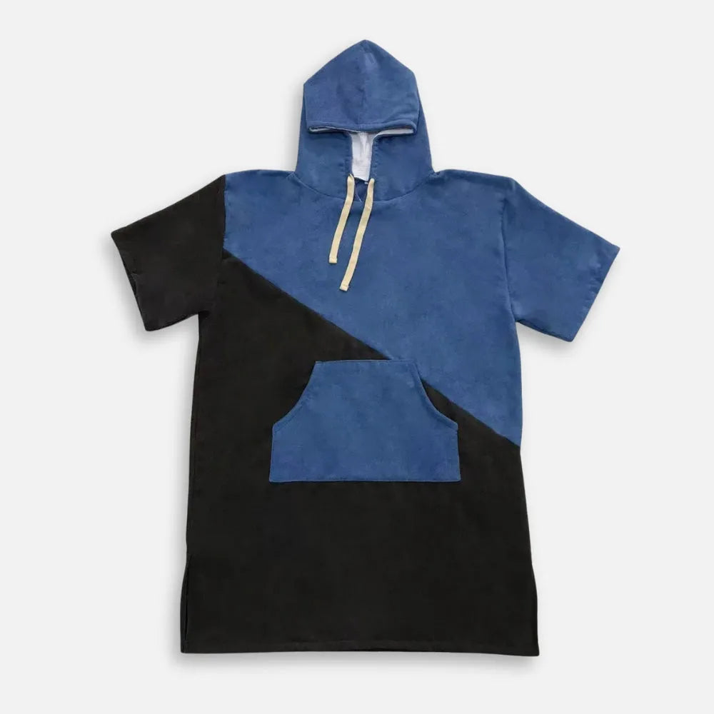 Poncho serviette absorbante unisexe pour la plage-Poncho Passion
