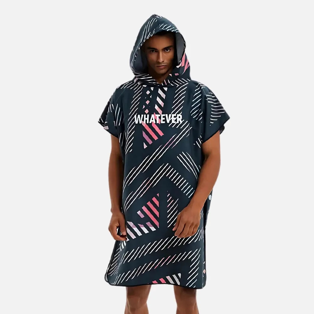 Poncho surf absorbant unisexe pour plage et piscine-Poncho Passion
