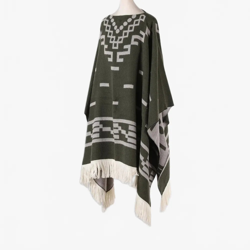 Poncho western élégant style cowboy pour toutes saisons-Poncho Passion